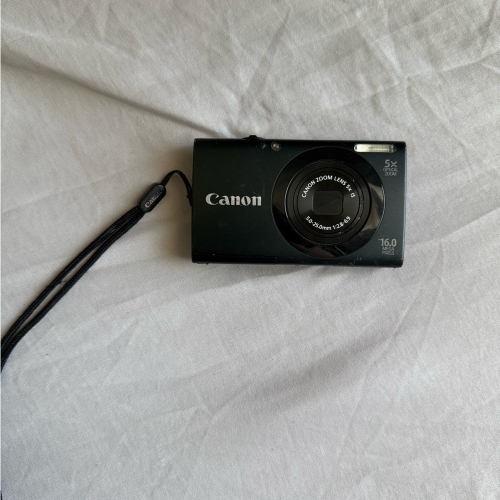 Canon Black 16MP Digital Camera